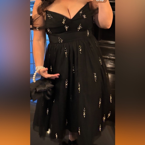 MAC DUGGAL off the shoulder gown women’s size 12 - Picture 5 of 5